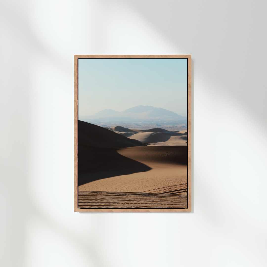 Sand Dunes & Desert Moons, Art Canvas