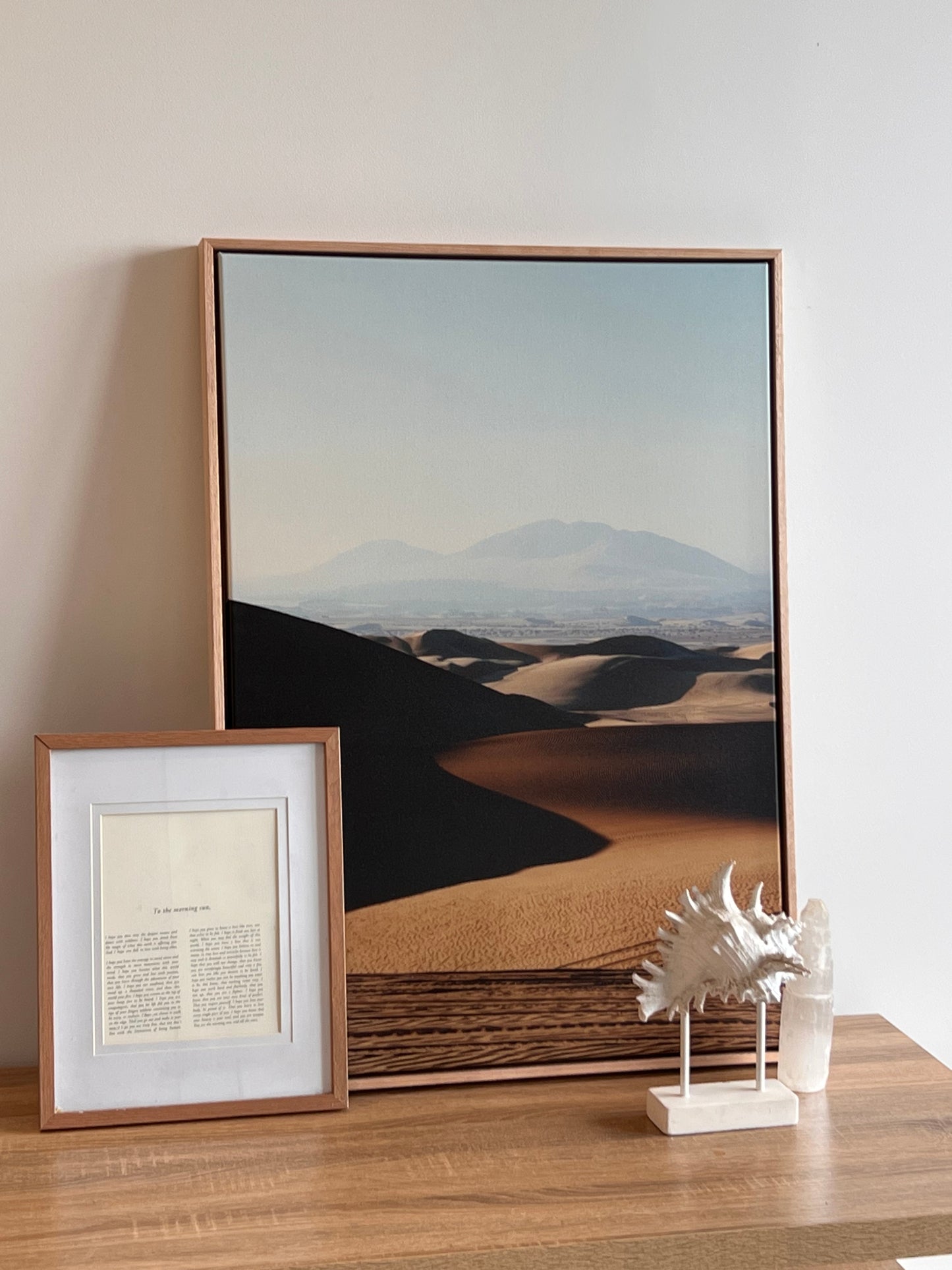 Sand Dunes & Desert Moons, Art Canvas