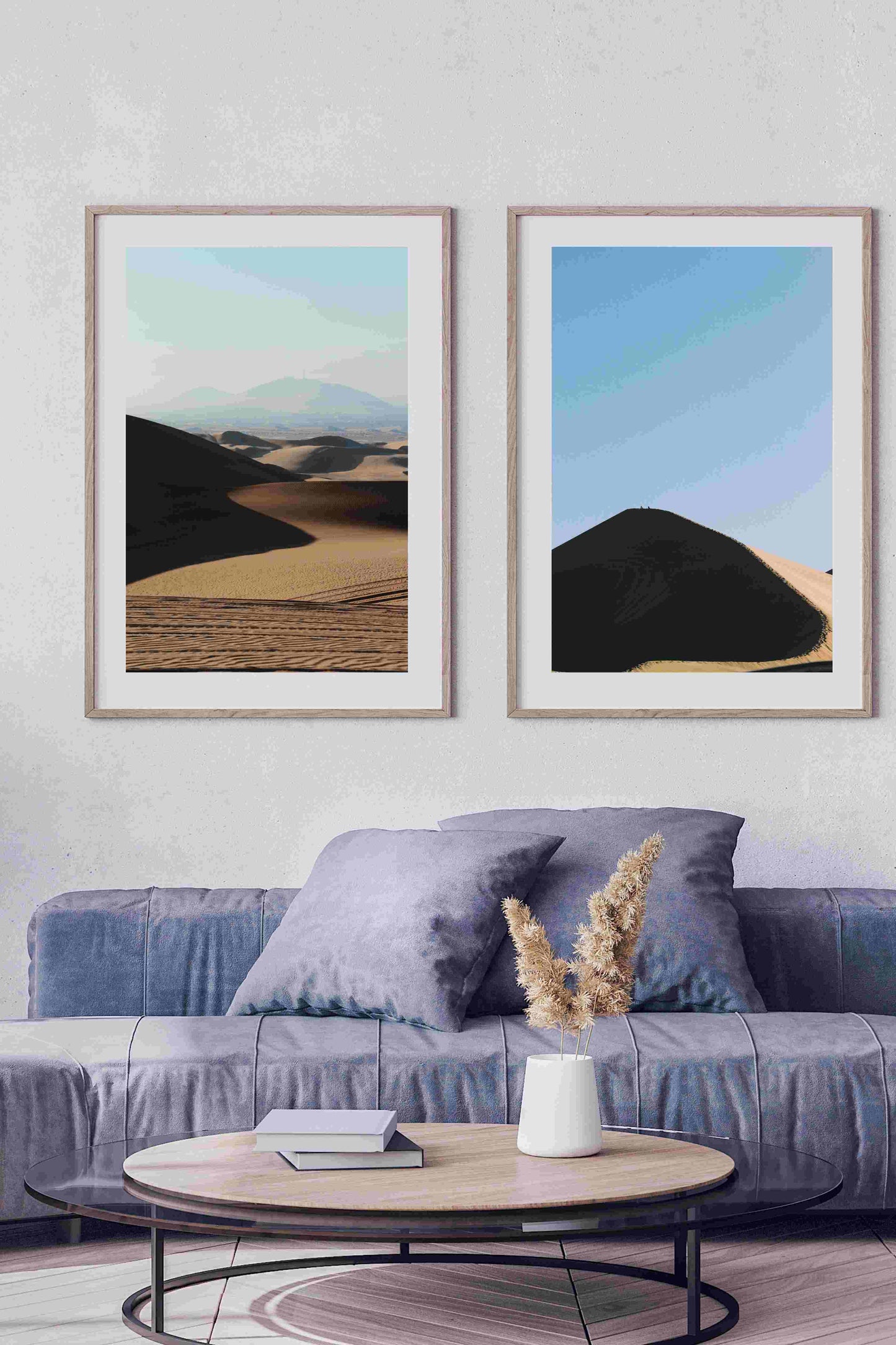 Sand Dunes, 2 Piece Art Set