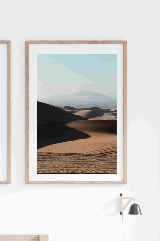 Sand Dunes & Desert Moons, Art Print